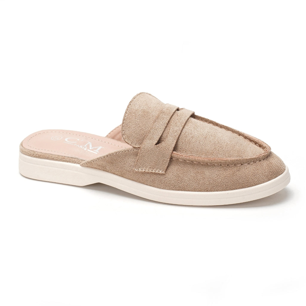 Adeline Dame Loafers   Kaki fra Shoes hos Klædeskabet.dk 5715406782041