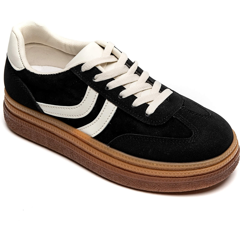 Agnes Dame Sneakers  Black fra Shoes hos Klædeskabet.dk 5715406797588