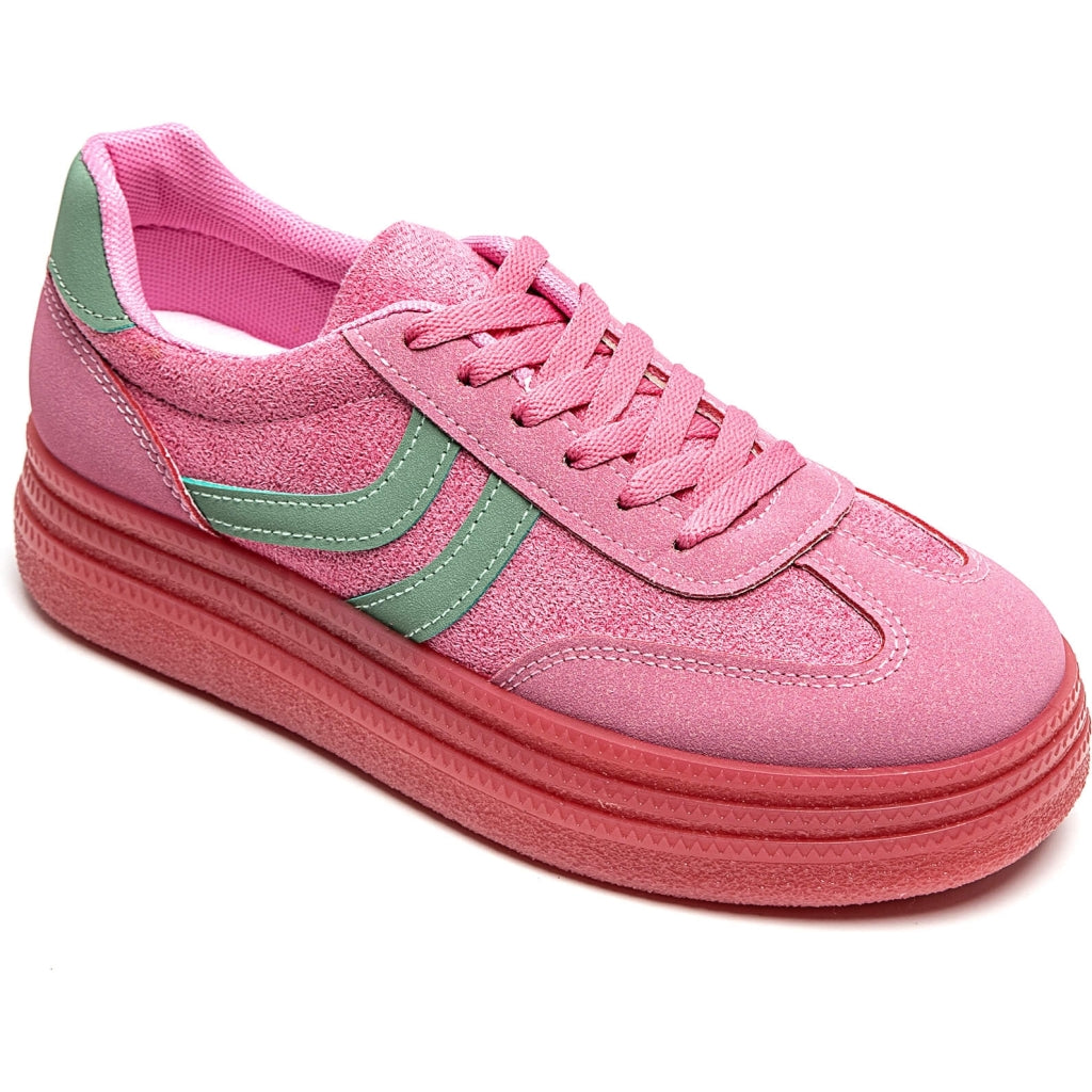 Agnes Dame Sneakers  Fuxia fra Shoes hos Klædeskabet.dk 5715406797465