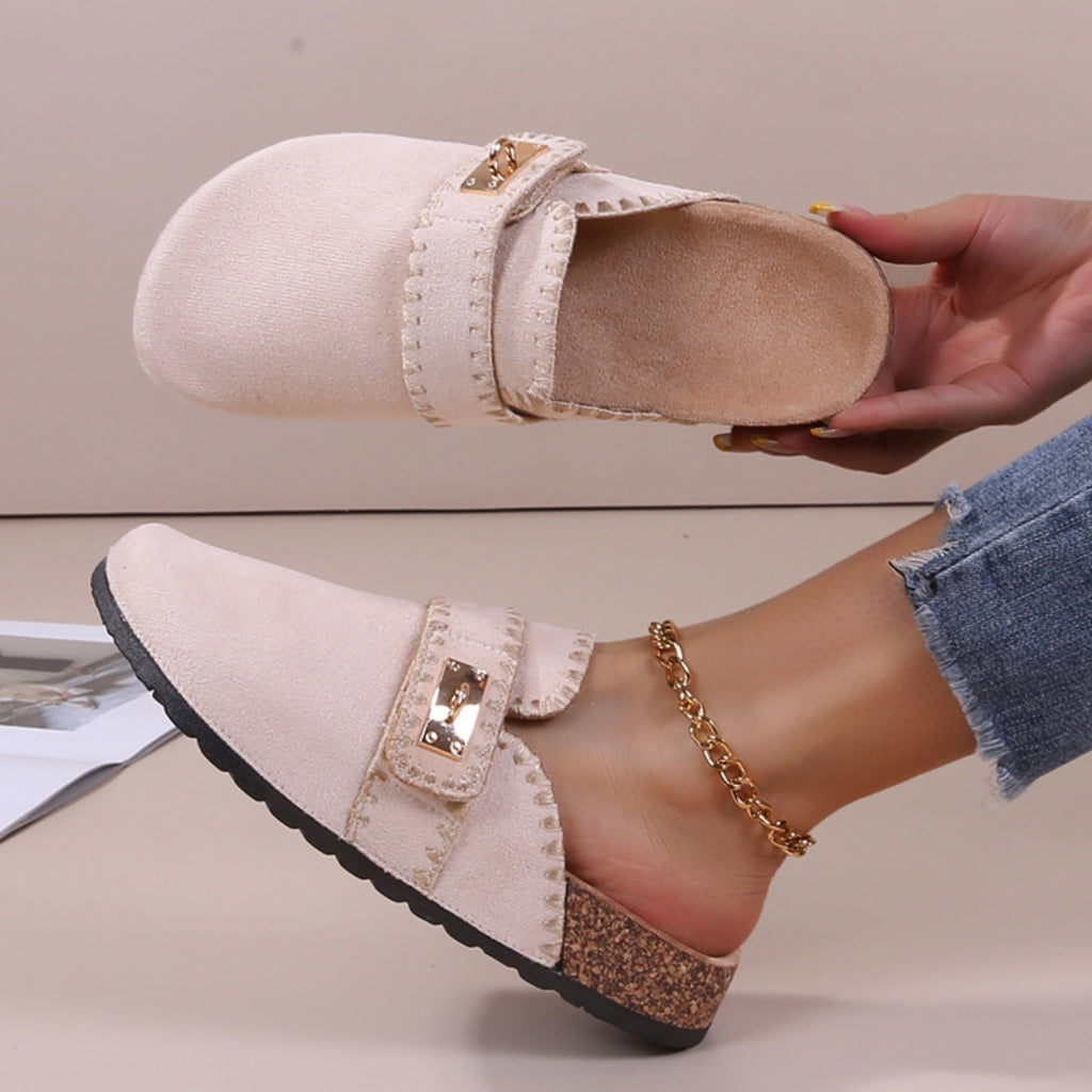 Anika Dame Sandaler   Beige fra Shoes hos Klædeskabet.dk 5715406786261