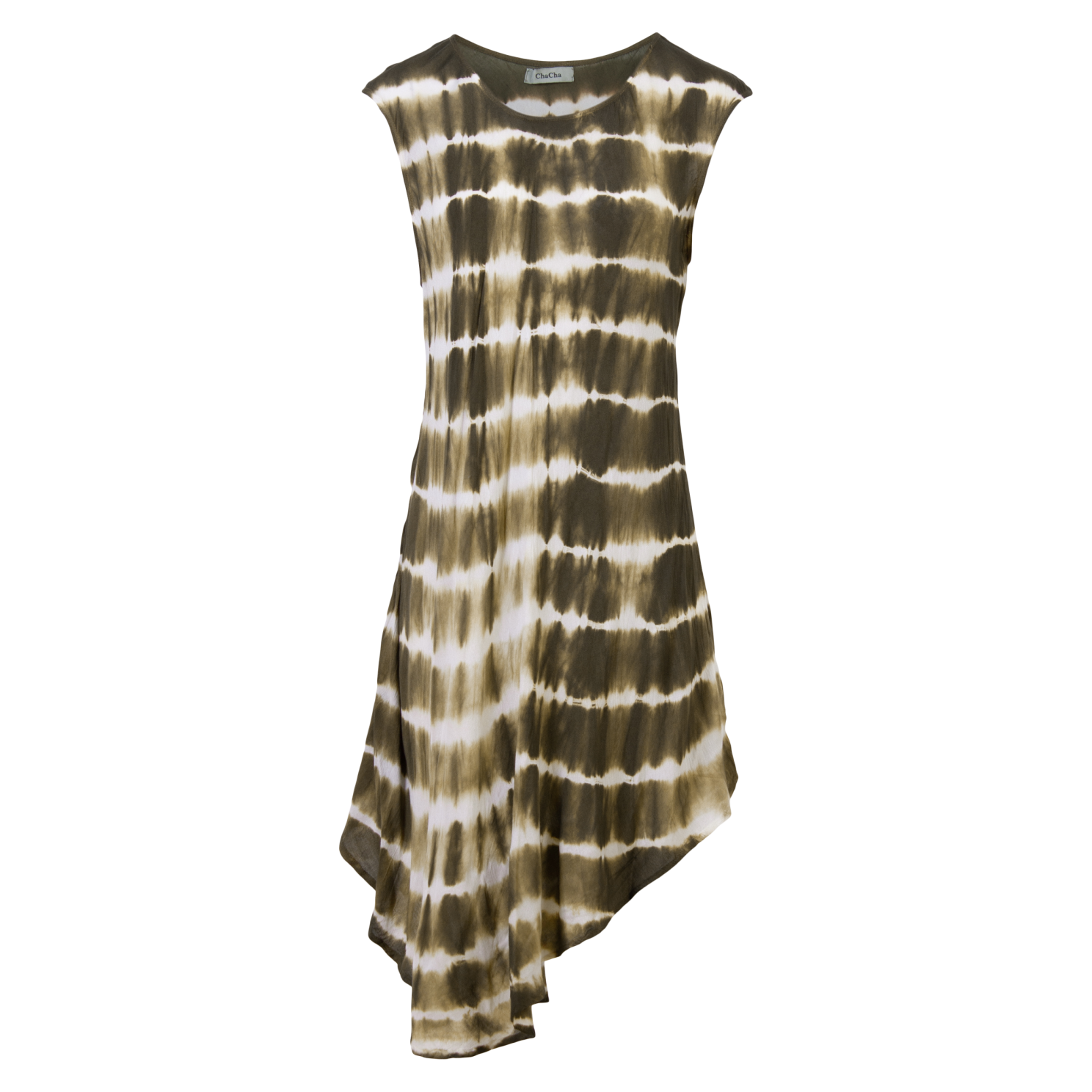Dame Tunika  Green  Grey Onesize fra Chacha hos dansk.dk 5714990132300