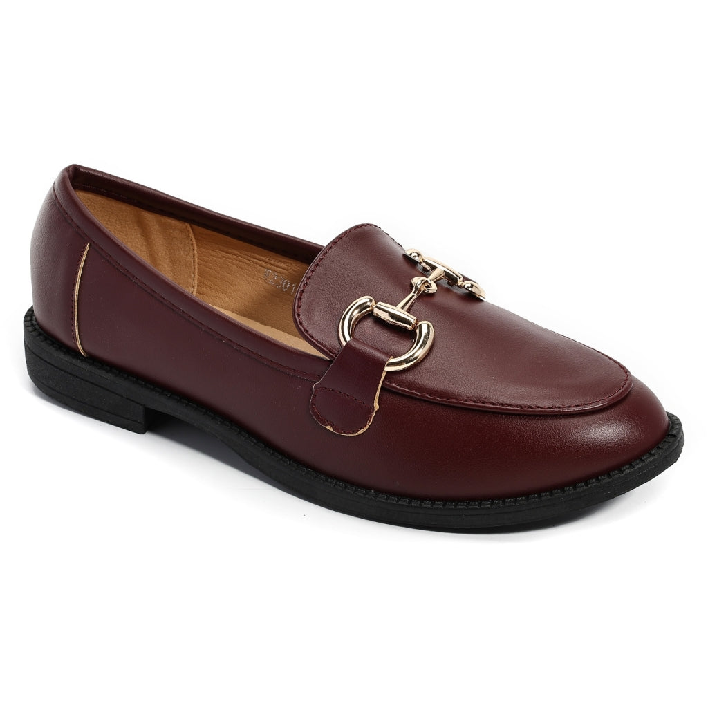 Clary Dame Loafers  Bordeaux fra Shoes hos Klædeskabet.dk 5715406817781