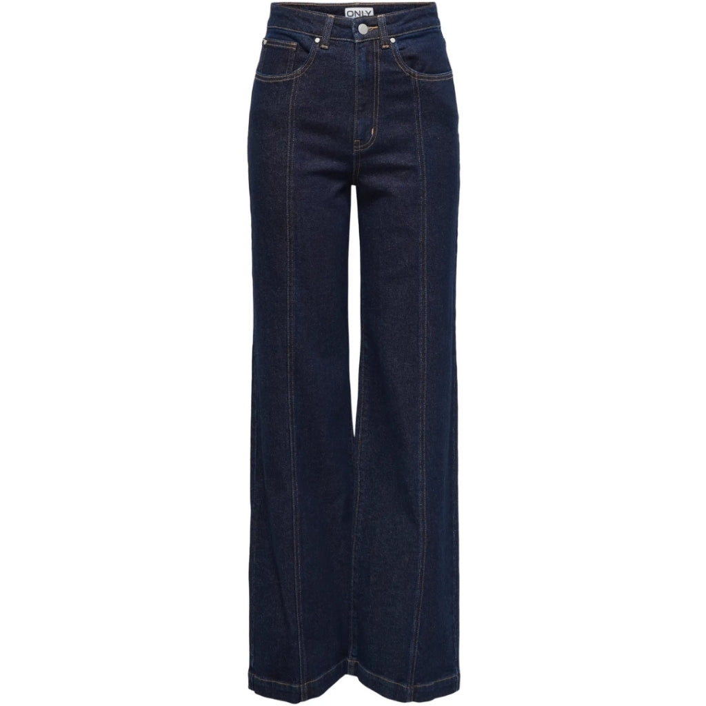 Dame Jeans Onlhope  Dark Blue Denim fra Only hos Klædeskabet.dk 5715427997417