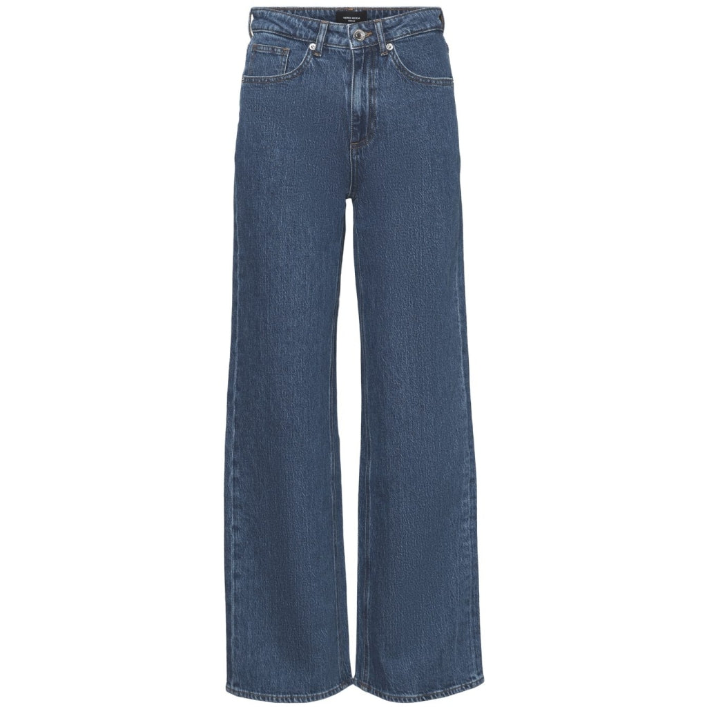 Dame Jeans Vmtessa øjtaljede Jeans  Medium Blue Denim fra Vero Moda hos Klædeskabet.dk 5715426839794