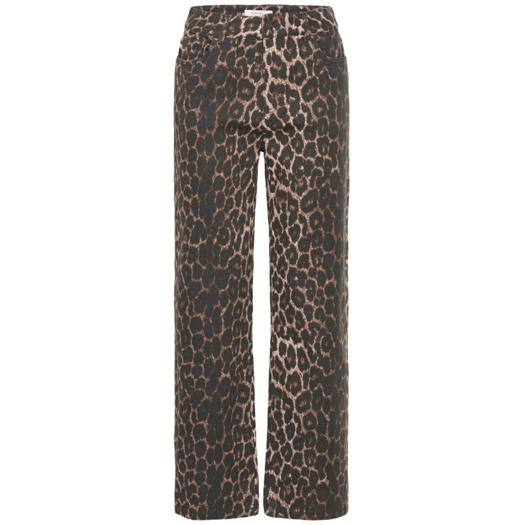 Dame Jeans Bykenna  Denim Leopard Mix fra B.young hos Klædeskabet.dk 5715749738576